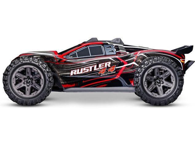 Traxxas Rustler 1:10 BL-2s 4WD RTR červený