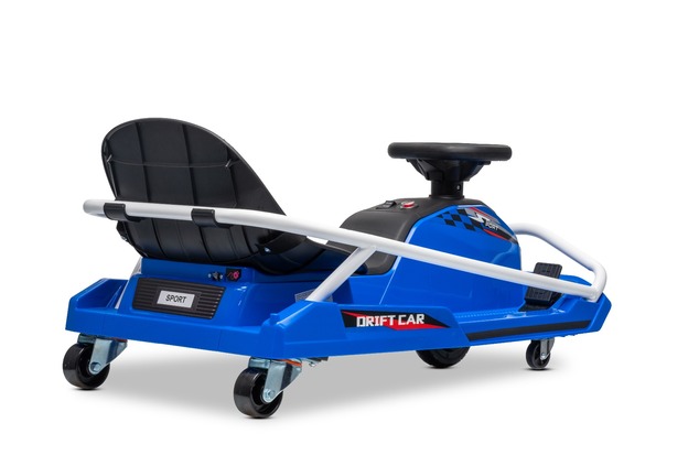 Beneo Motors driftovacia Motokára 24V, modrá, 300W Bezkartáčový Motor, Lítiová batéria, Dr
