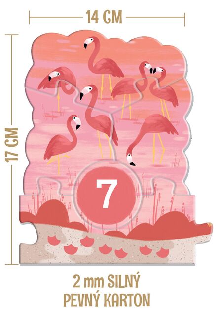 KukiKuk 80056 - Velké puzzle loto Výlet do ZOO