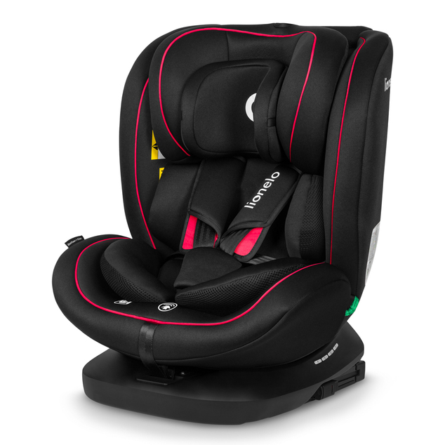 Lionelo Autosedačka Bastiaan i-Size (40-150 cm) Black Red