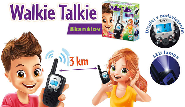 Vysielačky Walkie Talkie 3km (TW01)