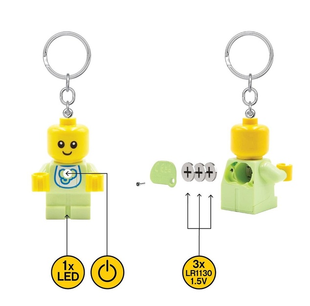 Lego Minifigures Baby svietiaca figúrka