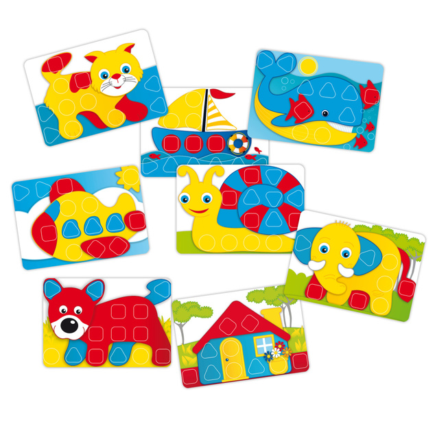 Quercetti Mozaika Fantacolor Baby - 40 ks