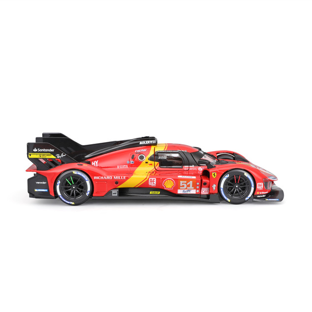 Bburago 1:24 Ferrari Racing Model KIT - Stavebnica 499P LMH 2023 - 24h Le Mans Champion