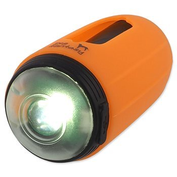 Dog Fantasy USB elemlámpa ürülékzsebekkel narancssárga