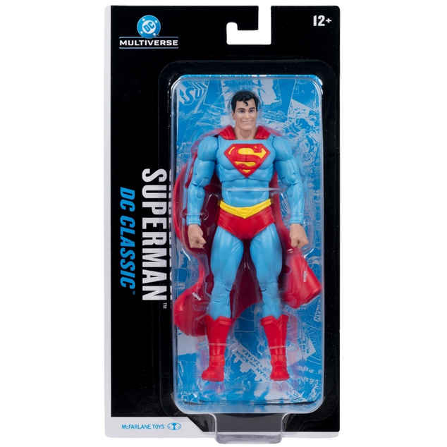 Akcijska figura DC Multiverse Superman (DC Classic) – 18 cm (McFarlane Toys, pakiranje tipa bl