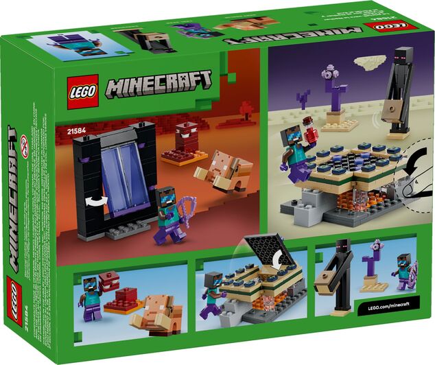 LEGO® Minecraft™ 21584 Cesta portálom do Netheru a Endu