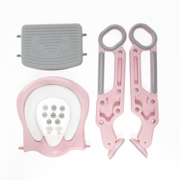 Schodíky na WC Loostep, Blush PInk