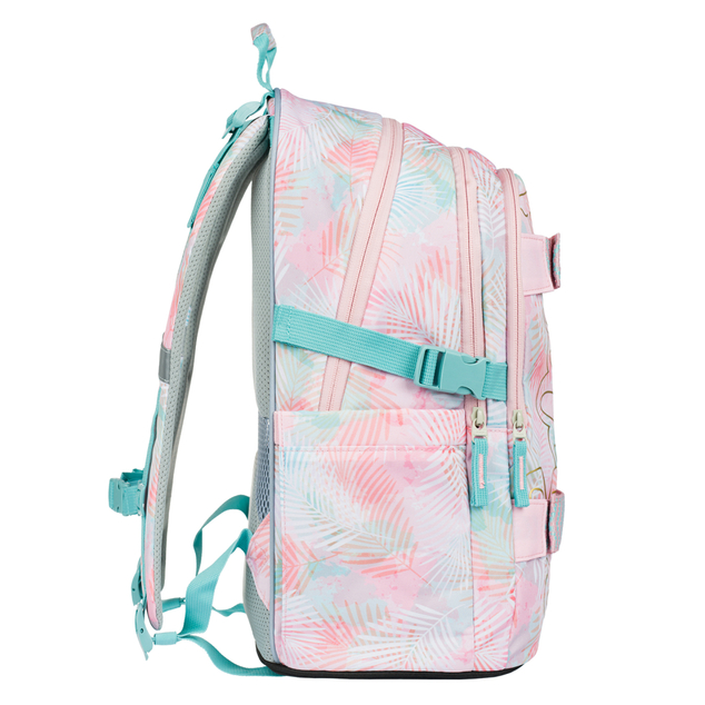 BAAGL SET 5 Skate Sunset: Rucksack, Federmäppchen, Beutel, Bauchtasche, Laptop-Hülle