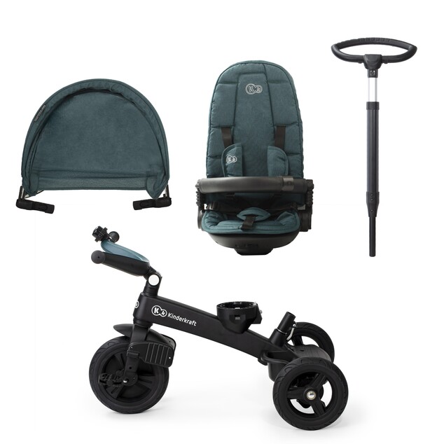 Trojkolka Easytwist Midnight Green Kinderkraft