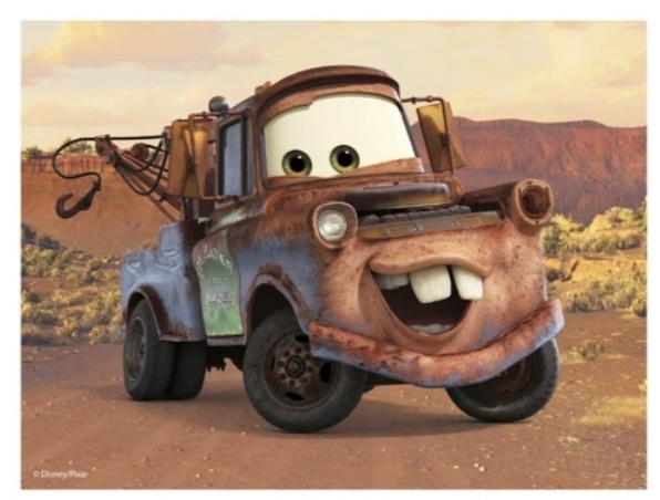 Drevené licenčné kocky Cars: Jazda – 12 kociek