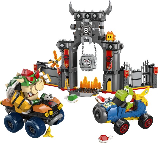LEGO® Super Mario 72039 Mario Kart™ – Bowser und sein Schloss