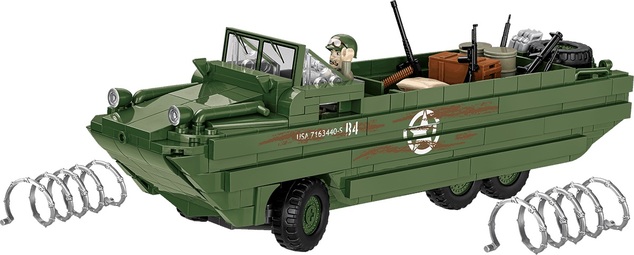 Cobi II WW DUKW Amphibia D-DAY, 1:35, 508 k, 1 f