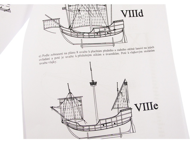 Dušok Santa Maria 1492 1:72 kit