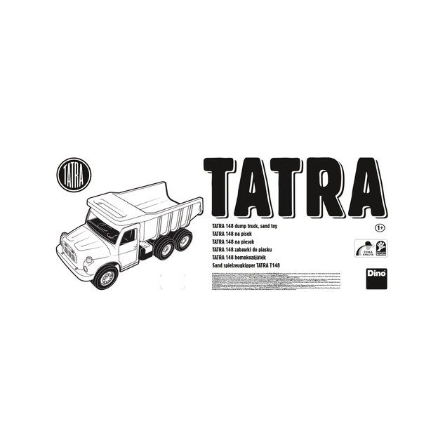 Tatra 148 bager 72 cm žlto oranžový
