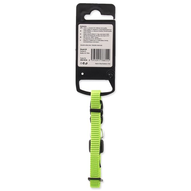 Obojok Active Dog Premium XS limetka 1x21-30cm