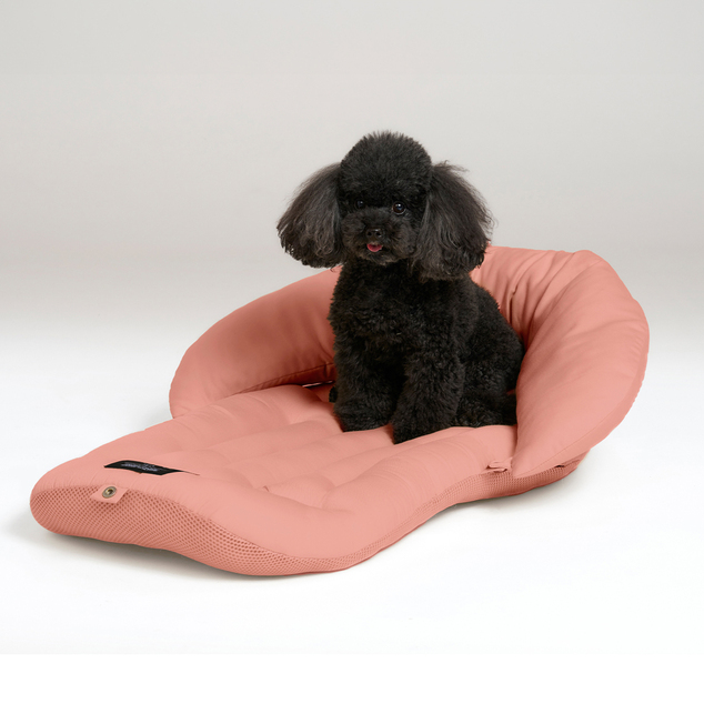 Fikago Puha alátét párnával Mushroom Pink L