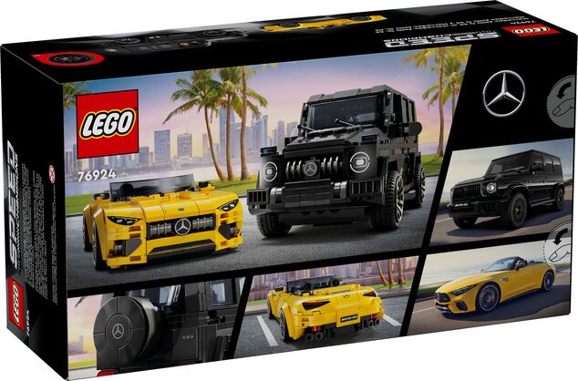 LEGO® Speed Champions 76924 Mercedes-AMG G 63 a Mercedes-AMG SL 63
