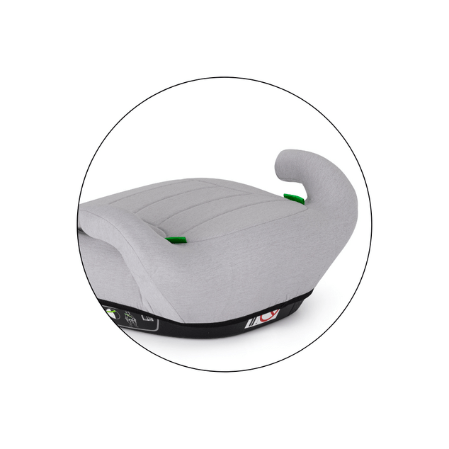 PETITE&amp;MARS Podsedák Zuno Gentle Grey 125 - 150 cm (22-36 kg)