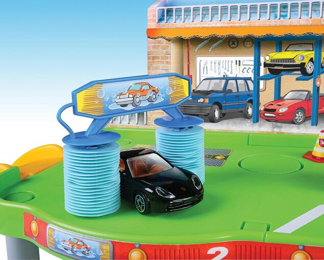 Bburago 1:43 Street Fire garáž s autoservisom