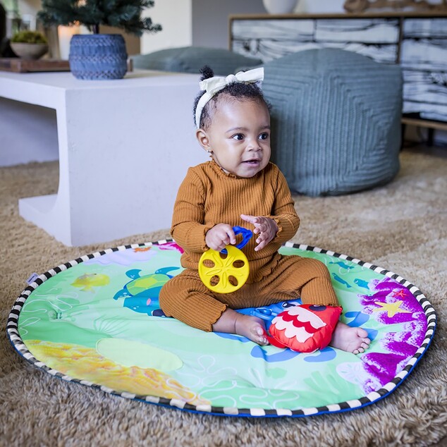 BABY EINSTEIN 2in1 Spieldecke mit Wasserkissen Sea Floor Explorers™ 0m+