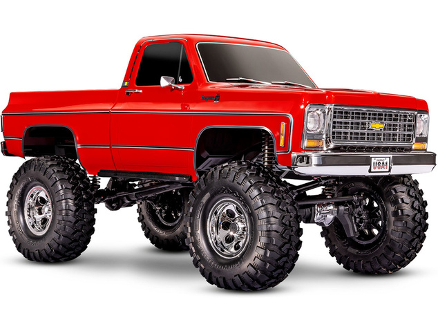 Traxxas TRX-4 Chevrolet K10 1979 1:10 RTR strieborný