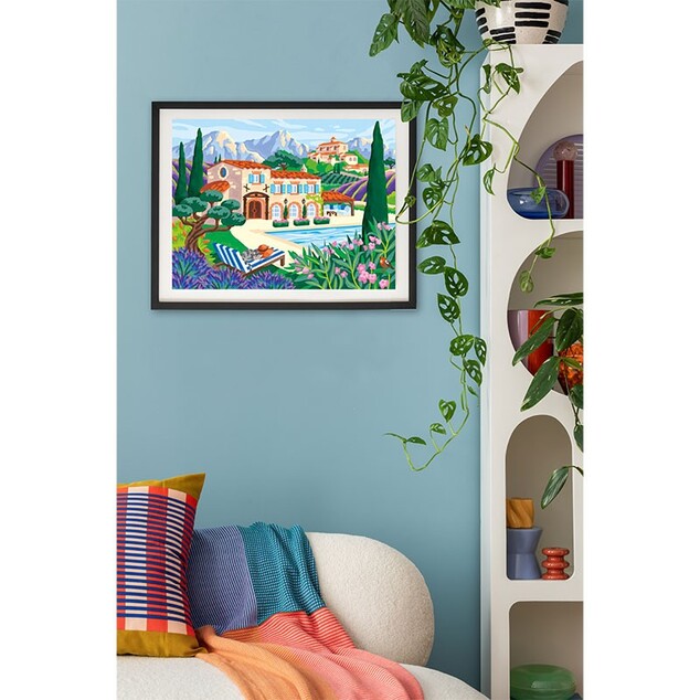 SENTOSPHERE PALETTE D'ARTISTE Maľovanie podľa čísel Provensálsko
