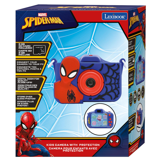 Kinderkamera und Camcorder mit Spider-Man-Gehäuse