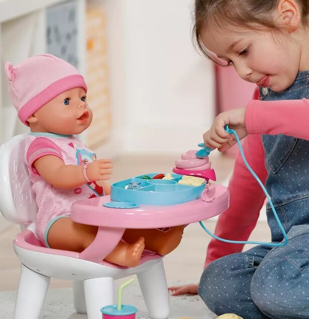 Zapf Creation BABY Born Jedálenská stolička so zvukmi