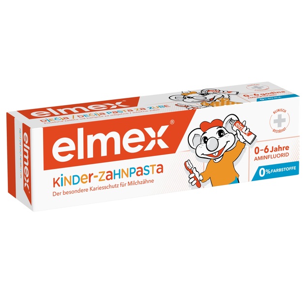 Elmex Detská zubná pasta 0-6 rokov 50ml