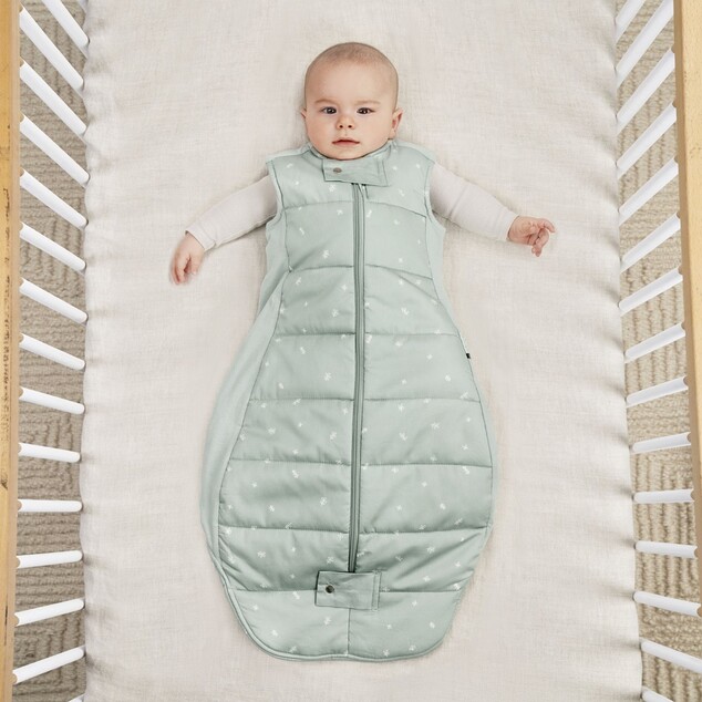 ERGOPOUCH Спален чувал органичен памук Sheeting Sage 8-24 м, 8-14 кг, 2,5 tog