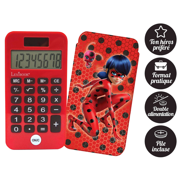 Lexibook Taschenrechner Miraculous