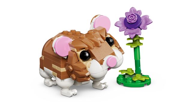 LEGO® Creator 3 v 1 31376 Roztomilý škrečok s kvetinou