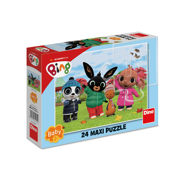 Puzzle Bing na jeseň 24 dielikov maxi