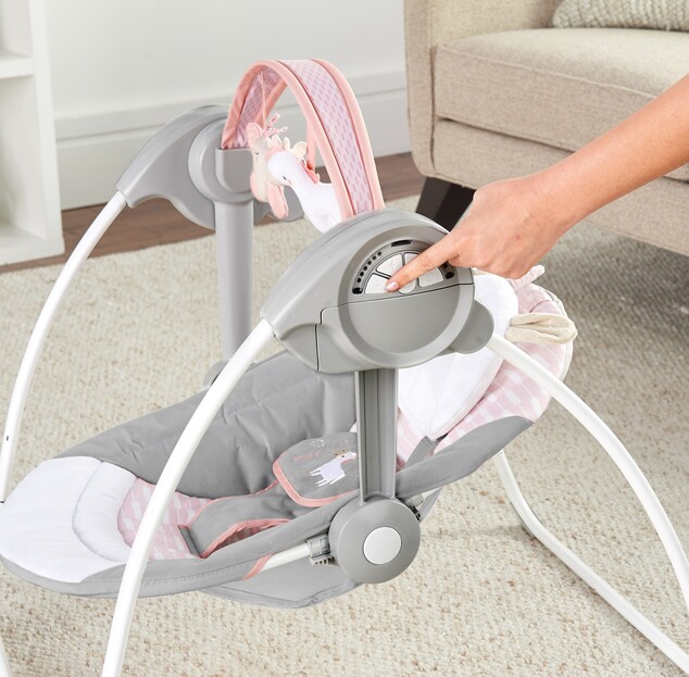 Hojdačka s melódiou Flora the Unicorn™ 0m+, do 9kg