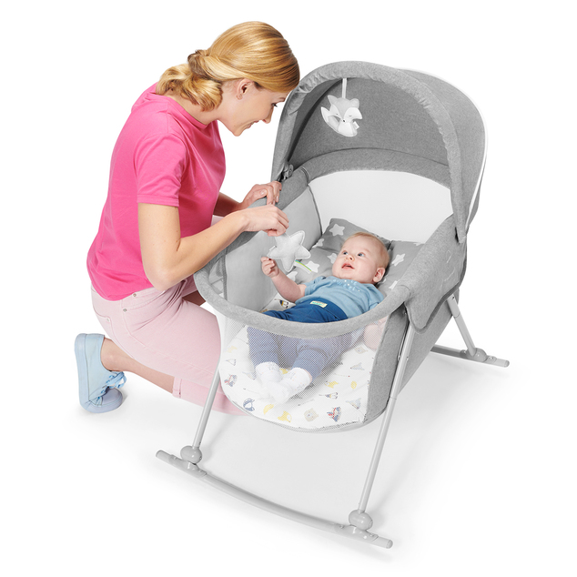 Postieľka detská 3v1 Lovi Beige Kinderkraft 2019/2020