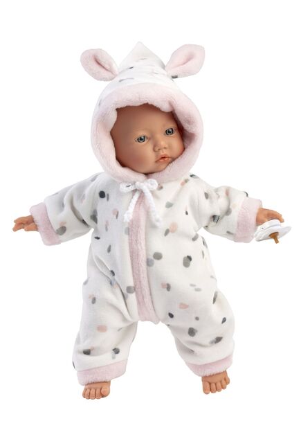 Llorens 63313 LITTLE BABY - realistická bábika bábätko s mäkkým látkovým telom - 32 cm