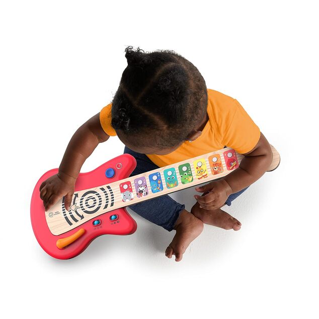 BABY EINSTEIN Hračka drevená hudobná gitara Together in Tune Guitar™ Connected Magic Touch