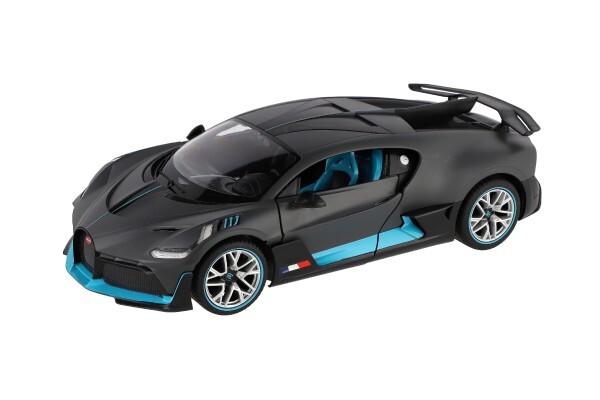 Auto RC Bugatti Divo RASTAR šedé plast 32 cm 2,4 GHz na diaľk. ovládanie na batérie