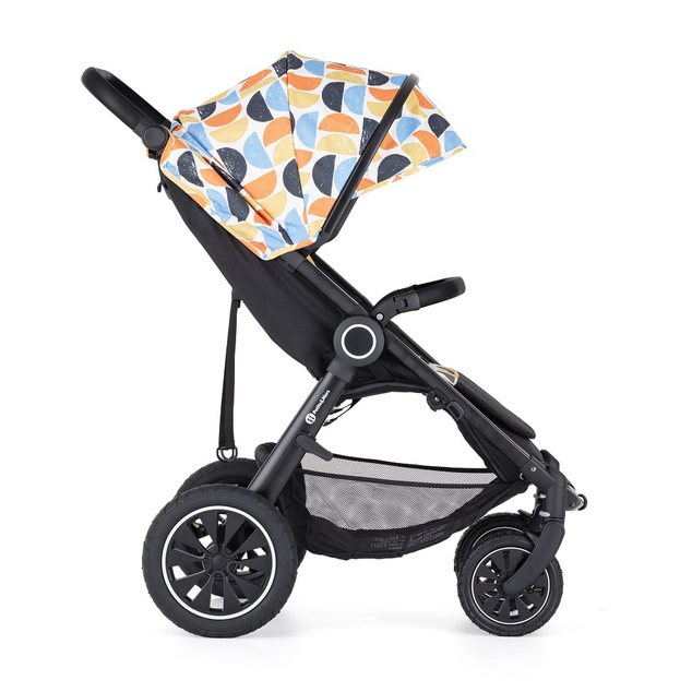 PETITE&amp;MARS Kočík Street+ Air Black + Strieška Limited 100 Retro