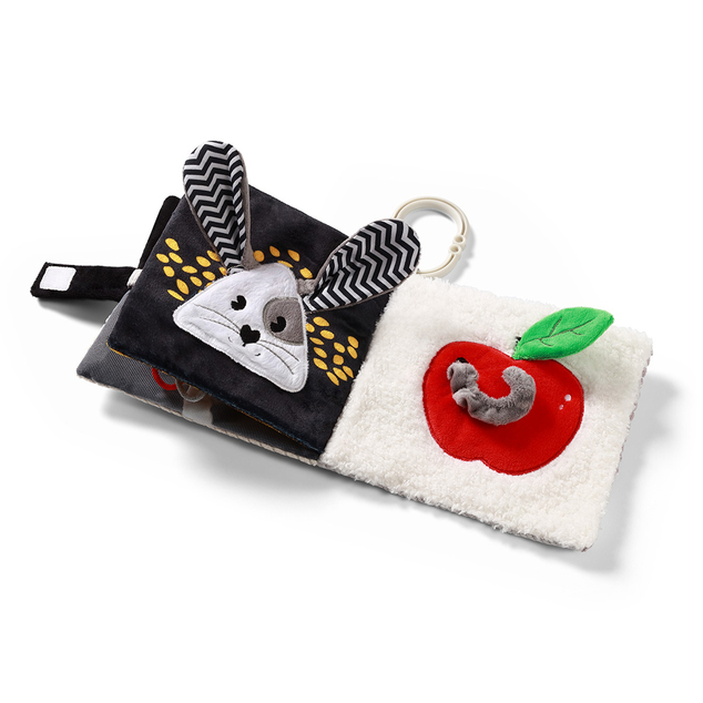 BABYONO Libro sensoriale a contrasto Mouse 0 m+