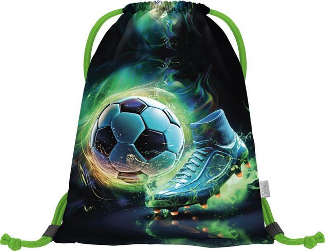 BAAGL SET 3 Airy Plus Calcio: zaino, astuccio, sacca