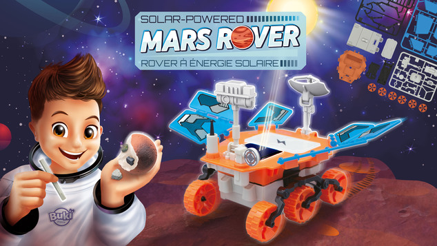 Mars Rover — stavebnica prieskumného vozidla