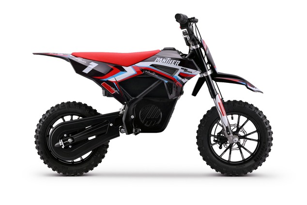 Elektrický Motocross pre deti Beneo Motors Panther červený - 550W