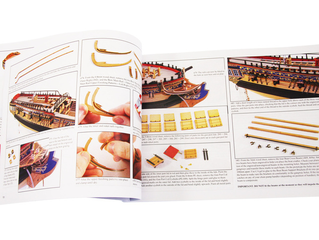 Vanguard Models HMS Sphinx 1775 1:64 kit