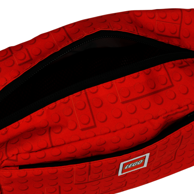 LEGO Brick Dots Red - borsa cosmetica con manico laterale