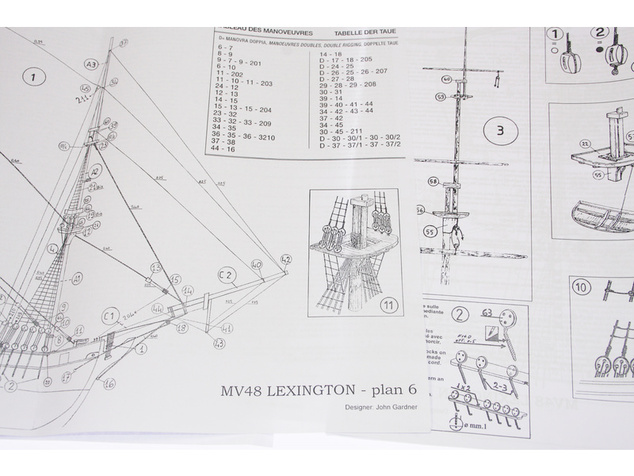 MAMOLI Lexington 1775 1:100 kit