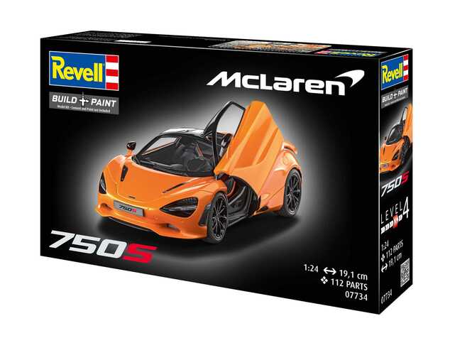 Maquette en plastique voiture 07734 - McLaren 750S (1:24)