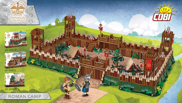 Cobi 20078 Imperium Romanum - Rimski logorski kamp, 198k