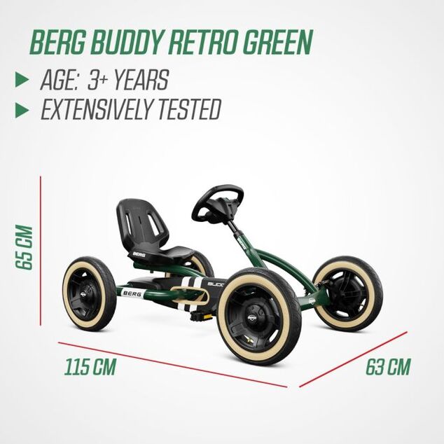 BERG Buddy Retro Green